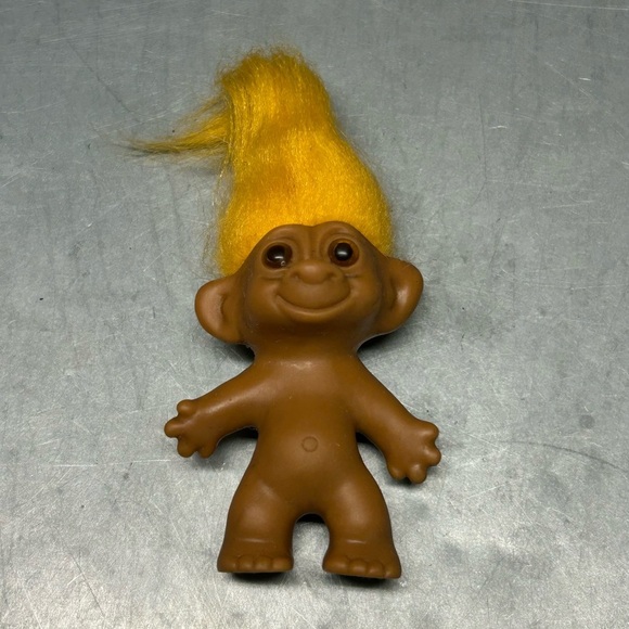 Lot of Trolls Vintage and Modern Troll Uneeda Mohair VTG Barrettes - Picture 5 of 16